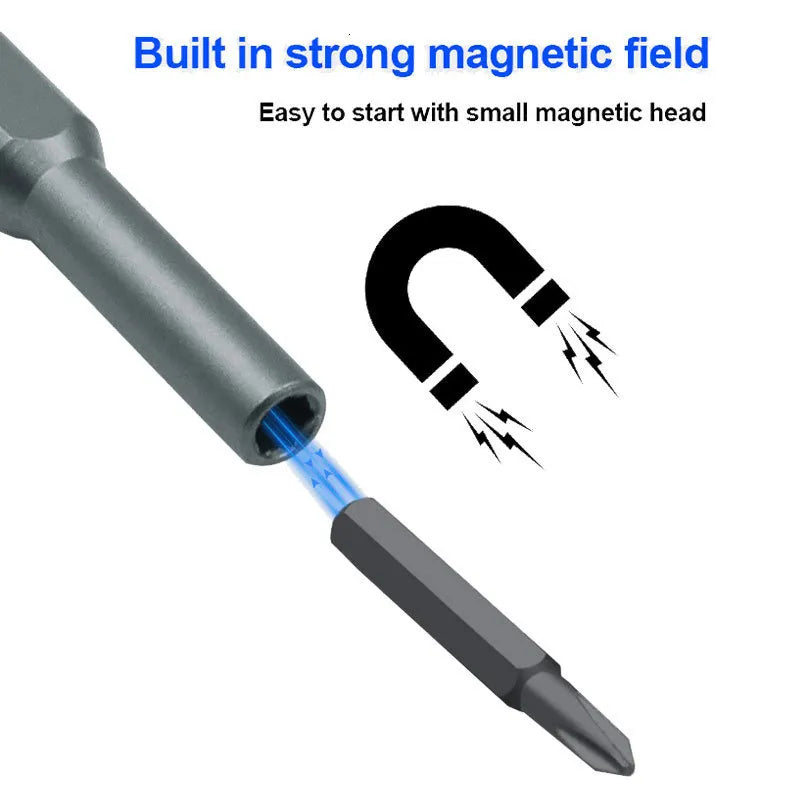 24 In 1 Screwdriver Set, Manual Precision Magnetic Screw Driver Bits, Smart Dismountable Driver DIY Kit, Portable Magnetic Repair Bits, Mini Pocket Screwdriver Set With Case 24 In 1 Screwdriver Set, Manual Precision Magnetic Screw Driver Bits, Smart Dismountable Driver DIY Kit, Portable Magnetic Repair Bits, Mini Pocket Screwdriver Set With Case
